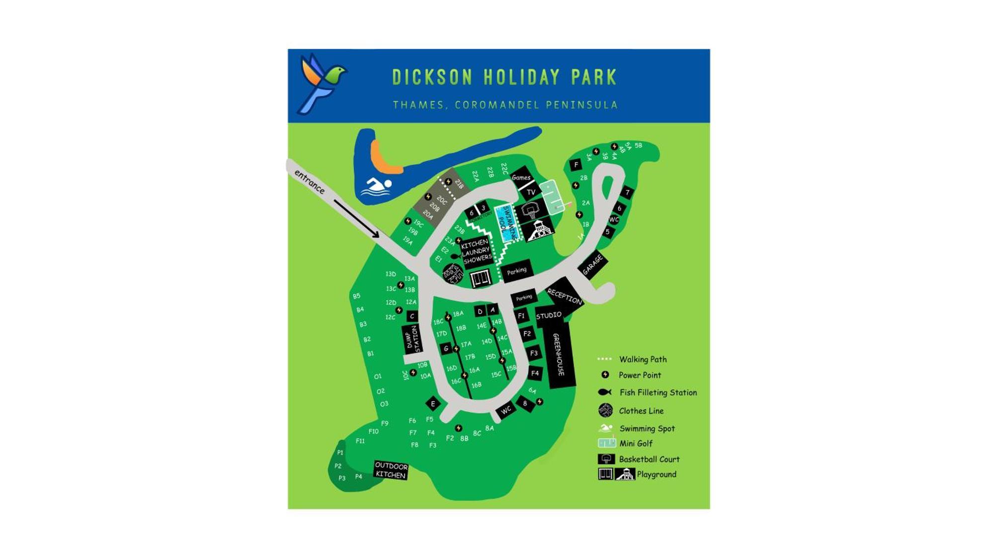 Dickson Holiday Park Thames Ngoại thất bức ảnh